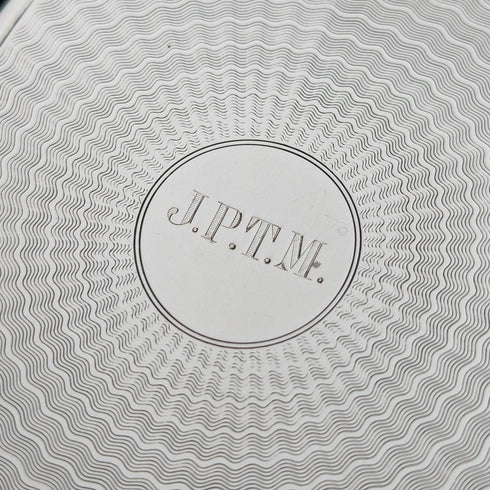 大約 1920 年英國古董純銀手柄刷子 3 件套 Charles Henry Dumenil